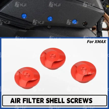 For Yamaha XMAX 300/250/125/400/TECH MAX Air Filter Shell Decorative Screw Cap Bolt Trim Accessories Parts