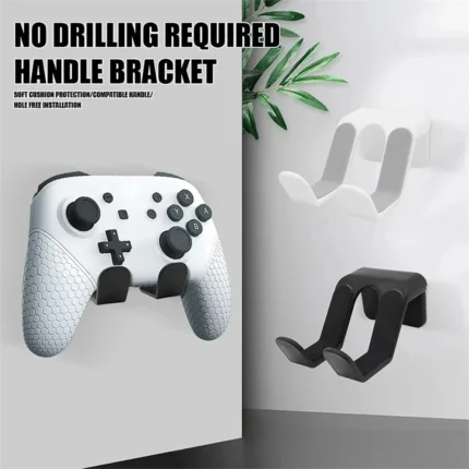 Home Storage Rack Wall Mounted Game Controller Bracket Base No Punching Game Accessories for Switch Pro Sony Xbox Mount